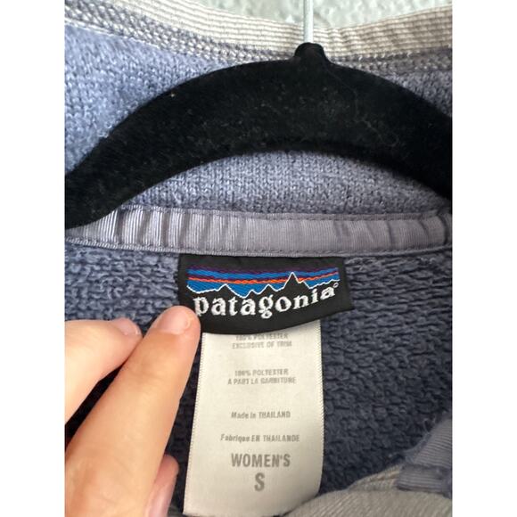 Patagonia Periwinkle Better Sweater 1/4 Zip Sweater size S - Picture 2 of 3